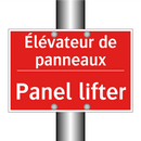 Élévateur de panneaux - Panel lifter