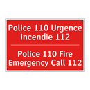 Police 110 Urgence Incendie 112 /.../ - Police 110 Fire Emergency Call /.../