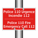 Police 110 Urgence Incendie 112 /.../ - Police 110 Fire Emergency Call /.../