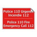 Police 110 Urgence Incendie 112 /.../ - Police 110 Fire Emergency Call /.../