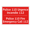 Police 110 Urgence Incendie 112 /.../ - Police 110 Fire Emergency Call /.../