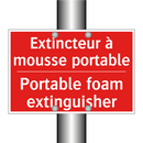 Extincteur à mousse portable - Portable foam extinguisher