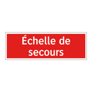 Échelle de secours