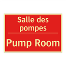 Salle des pompes - Pump Room