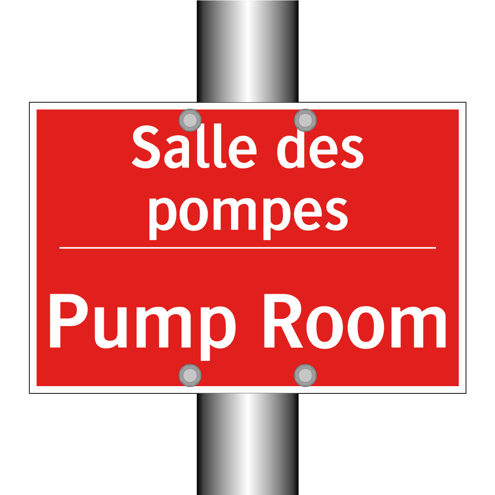 Salle des pompes - Pump Room