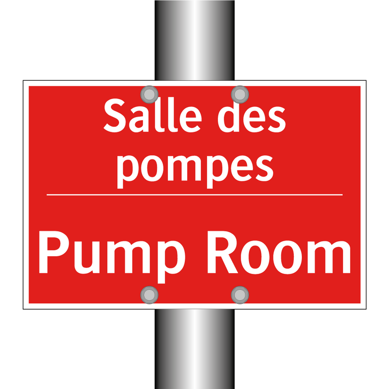 Salle des pompes - Pump Room