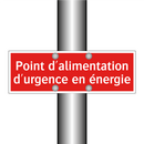 Point d'alimentation d'urgence en énergie