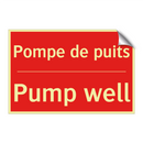 Pompe de puits - Pump well