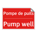 Pompe de puits - Pump well