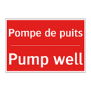 Pompe de puits - Pump well