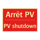 Arrêt PV - PV shutdown