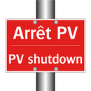 Arrêt PV - PV shutdown
