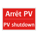 Arrêt PV - PV shutdown