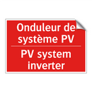 Onduleur de système PV - PV system inverter