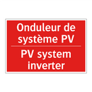 Onduleur de système PV - PV system inverter