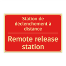 Station de déclenchement à distance /.../ - Remote release station
