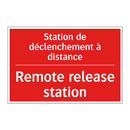 Station de déclenchement à distance /.../ - Remote release station