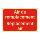 Air de remplacement - Replacement air