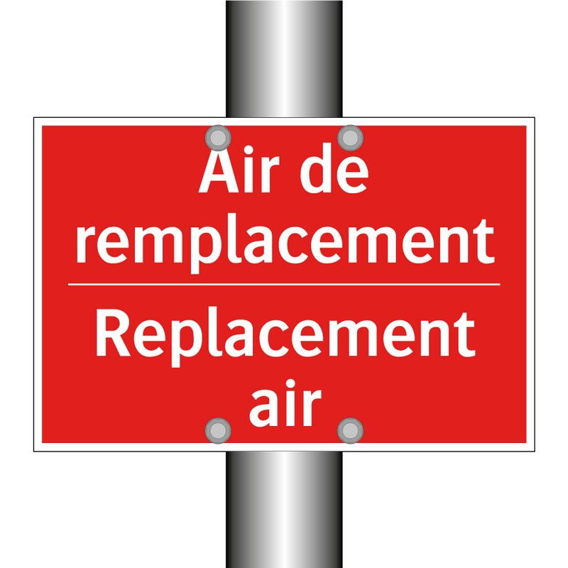 Air de remplacement - Replacement air