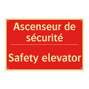 Ascenseur de sécurité - Safety elevator