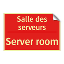 Salle des serveurs - Server room