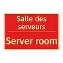 Salle des serveurs - Server room