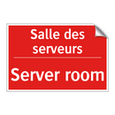 Salle des serveurs - Server room