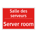 Salle des serveurs - Server room