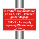 Ouverture d'alimentation en air /.../ - SHEVS - Air supply opening Please /.../