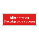 Alimentation électrique de secours