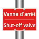 Vanne d'arrêt - Shut-off valve