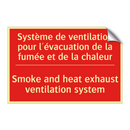 Système de ventilation pour l'évacuation /.../ - Smoke and heat exhaust ventilation /.../