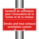 Système de ventilation pour l'évacuation /.../ - Smoke and heat exhaust ventilation /.../