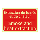 Extraction de fumée et de chaleur /.../ - Smoke and heat extraction