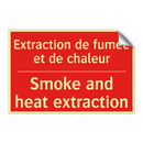 Extraction de fumée et de chaleur /.../ - Smoke and heat extraction