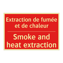 Extraction de fumée et de chaleur /.../ - Smoke and heat extraction