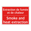 Extraction de fumée et de chaleur /.../ - Smoke and heat extraction