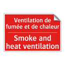 Ventilation de fumée et de chaleur /.../ - Smoke and heat ventilation