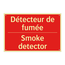 Détecteur de fumée - Smoke detector