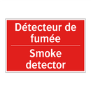 Détecteur de fumée - Smoke detector