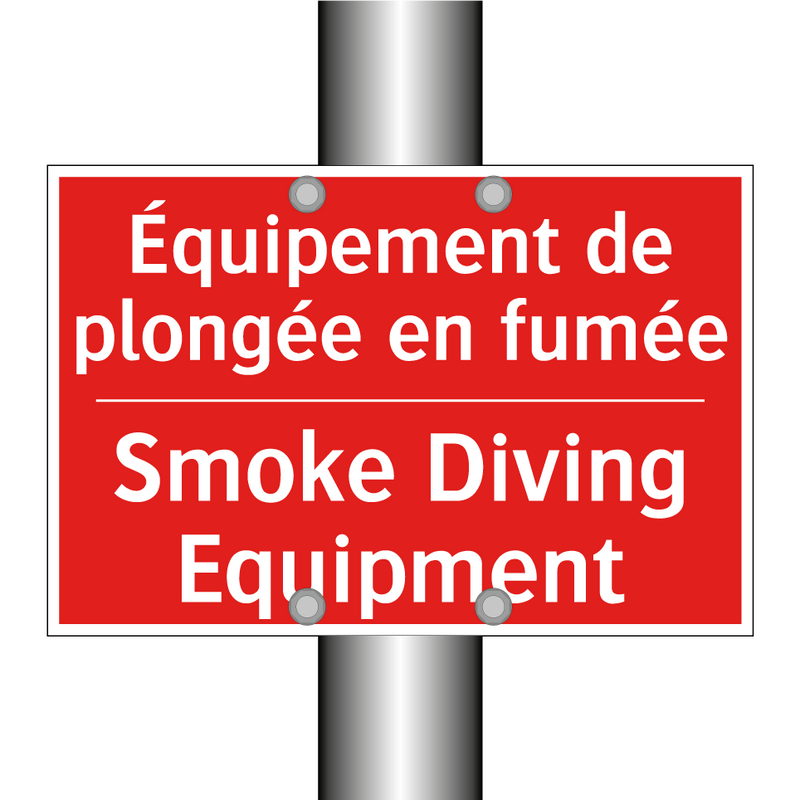 Équipement de plongée en fumée - Smoke Diving Equipment
