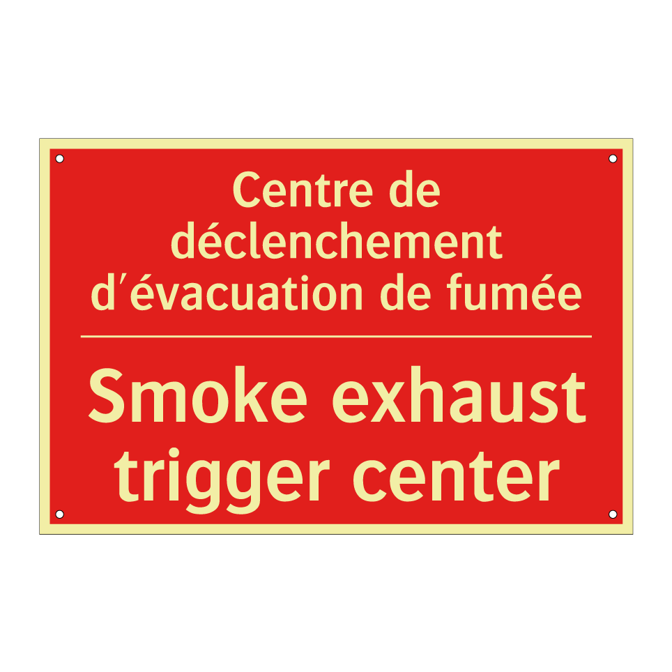 Centre de déclenchement d'évacuation /.../ - Smoke exhaust trigger center