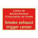 Centre de déclenchement d'évacuation /.../ - Smoke exhaust trigger center