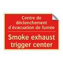 Centre de déclenchement d'évacuation /.../ - Smoke exhaust trigger center