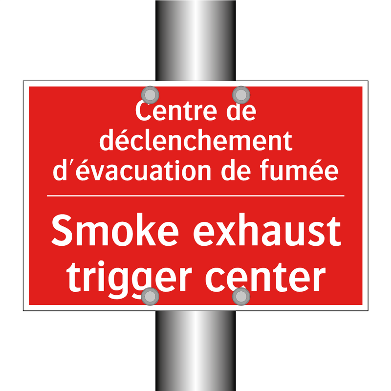 Centre de déclenchement d'évacuation /.../ - Smoke exhaust trigger center