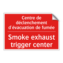 Centre de déclenchement d'évacuation /.../ - Smoke exhaust trigger center