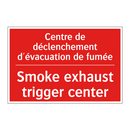 Centre de déclenchement d'évacuation /.../ - Smoke exhaust trigger center