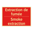 Extraction de fumée - Smoke extraction