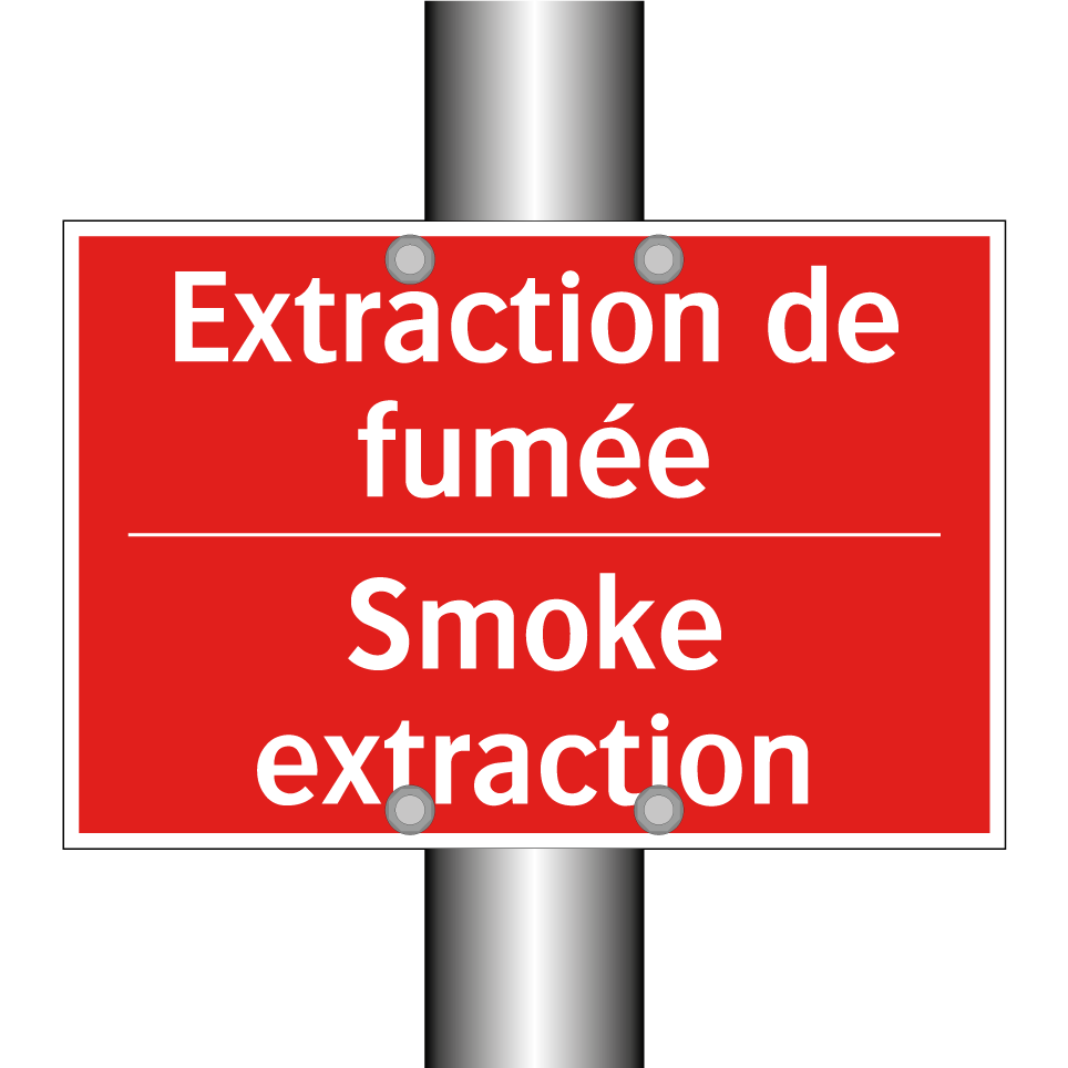 Extraction de fumée - Smoke extraction