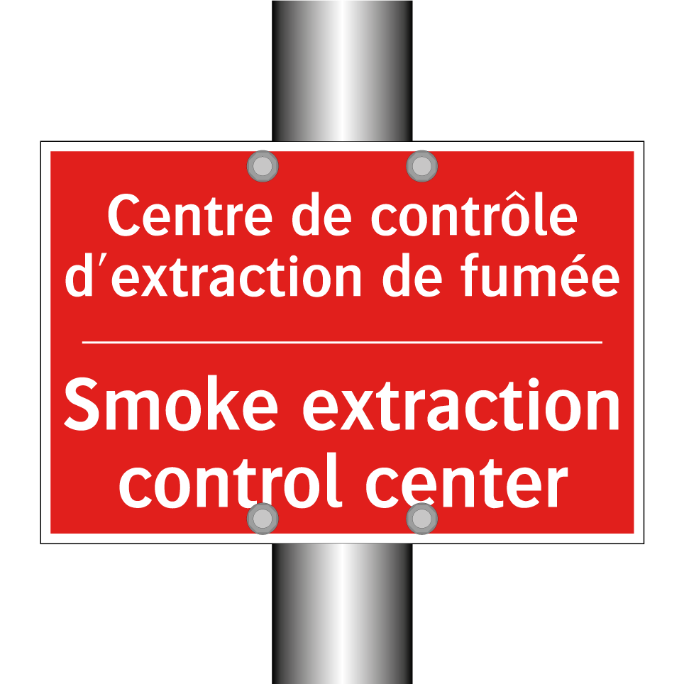 Centre de contrôle d'extraction /.../ - Smoke extraction control center /.../